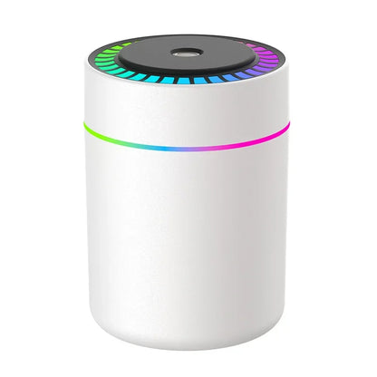 Mini 180ML Aroma Diffuser & Humidifier – Colourful LED Lights for Home & Car